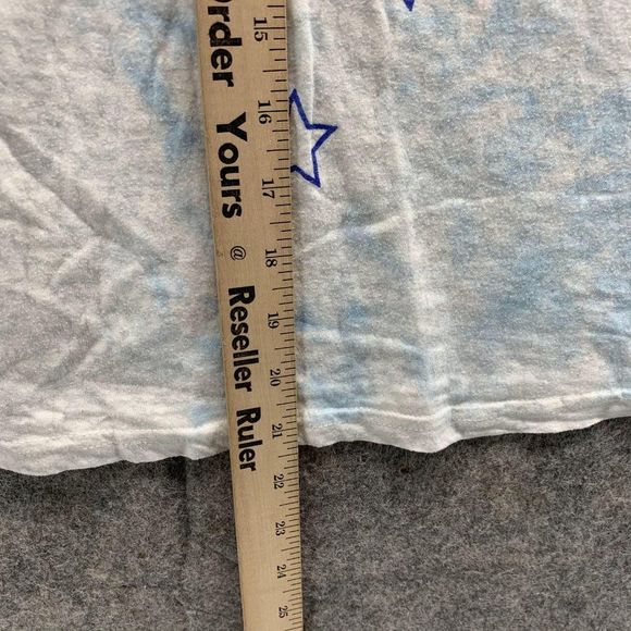 Harley Davidson Shirt Women's Large Casual Short Sleeve Outdoors White Blue - Picture 6 of 10